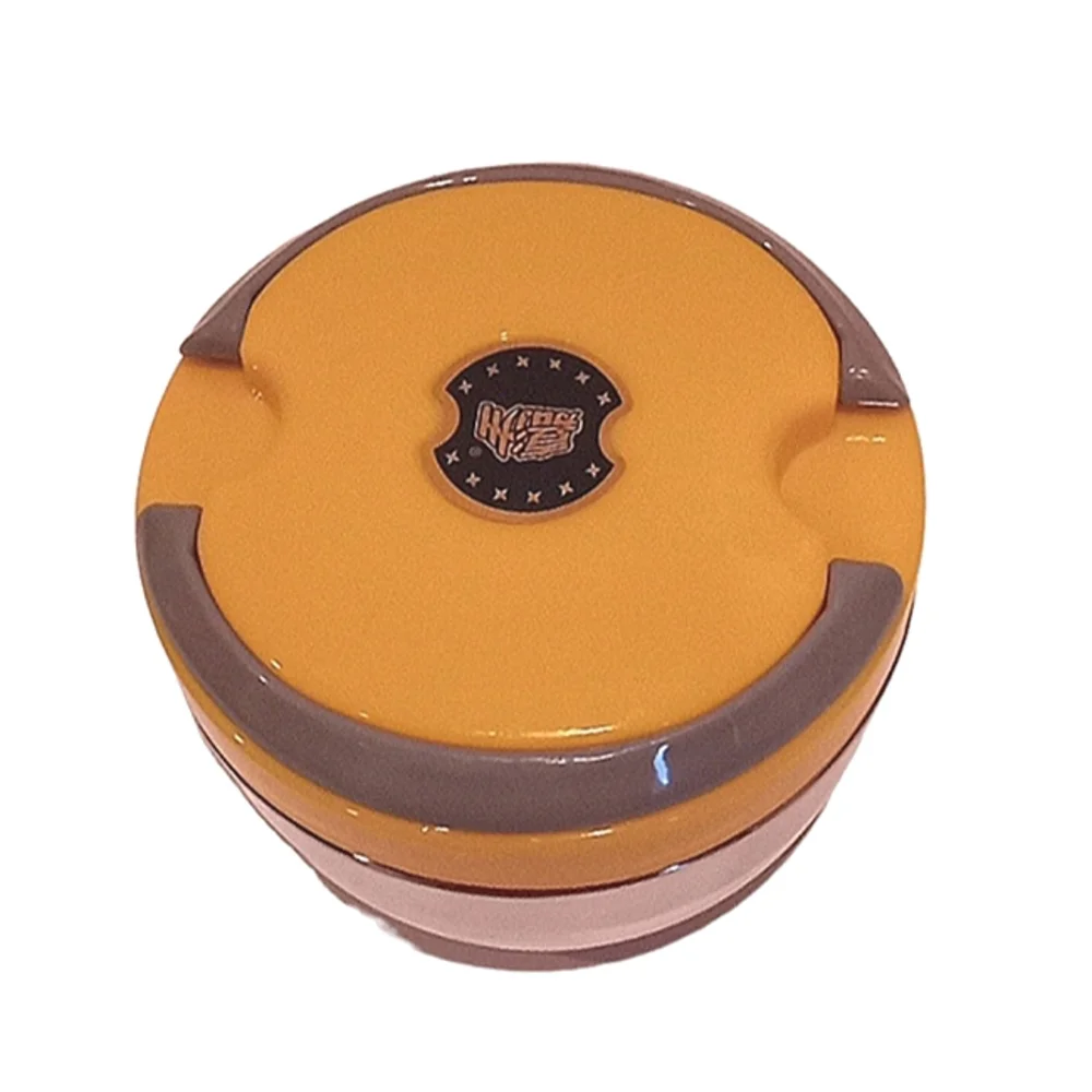 COPY - Double Layer Lunch Box, 2 Different color Yellow and Orange